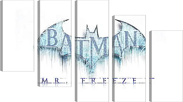 Модульная картина - Batman: Arkham City Модульная картина - Batman: Arkham City