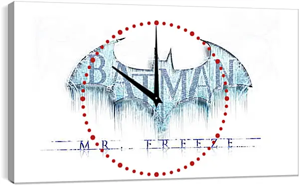 Часы картина - Batman: Arkham City Часы картина - Batman: Arkham City