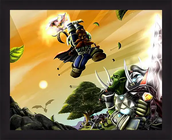 Картина в раме - World Of Warcraft Картина в раме - World Of Warcraft