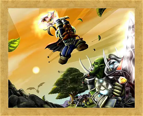 Картина в раме - World Of Warcraft Картина в раме - World Of Warcraft