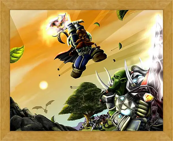 Картина в раме - World Of Warcraft Картина в раме - World Of Warcraft