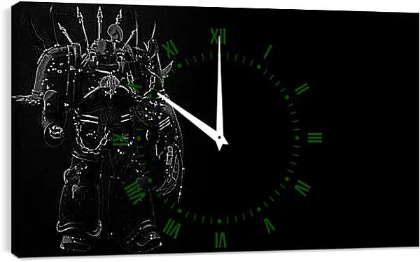 Часы картина - Warhammer Часы картина - Warhammer