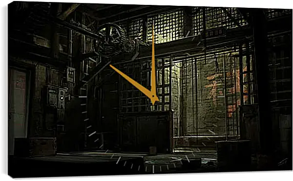 Часы картина - Batman: Arkham City Часы картина - Batman: Arkham City