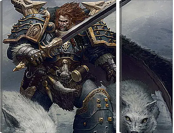 Модульная картина - Warhammer Модульная картина - Warhammer