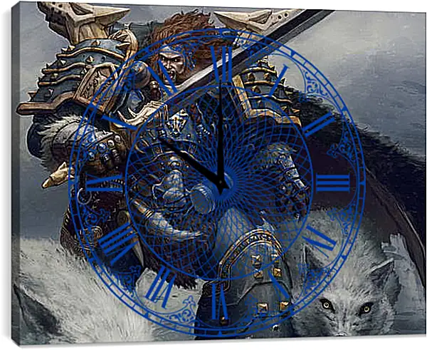 Часы картина - Warhammer Часы картина - Warhammer