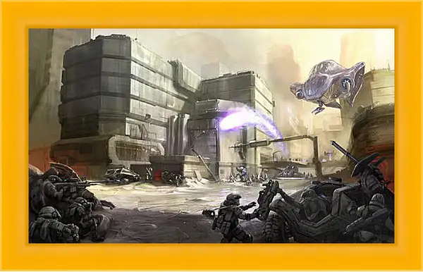 Картина в раме - Halo Картина в раме - Halo