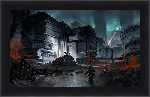 Картина в раме - Halo Картина в раме - Halo