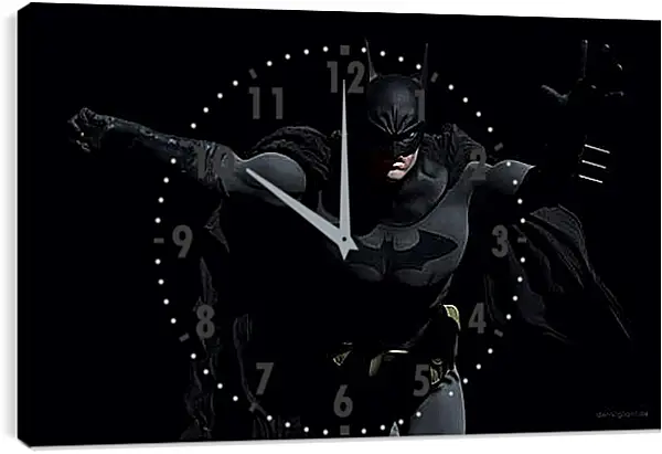 Часы картина - Batman: Arkham City Часы картина - Batman: Arkham City
