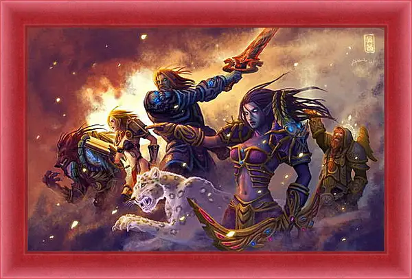 Картина в раме - World Of Warcraft Картина в раме - World Of Warcraft