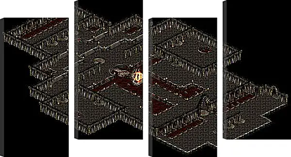 Модульная картина - Diablo II Модульная картина - Diablo II