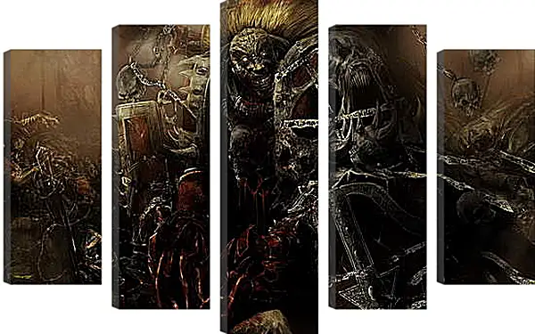 Модульная картина - Warhammer Модульная картина - Warhammer