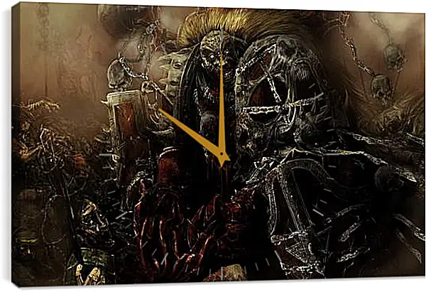 Часы картина - Warhammer Часы картина - Warhammer