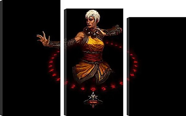 Модульная картина - Diablo III Модульная картина - Diablo III