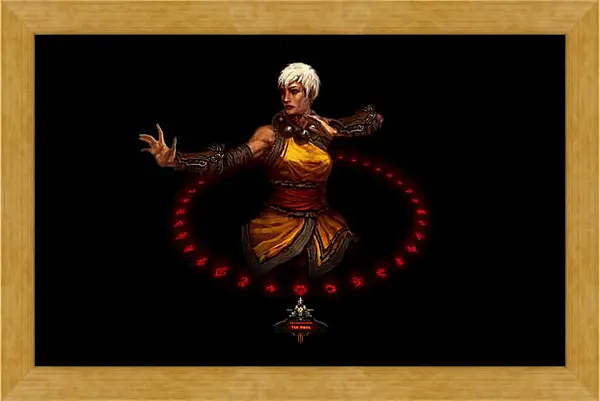 Картина в раме - Diablo III Картина в раме - Diablo III