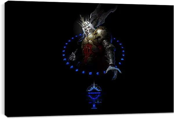 Постер на подрамнике - Diablo III Постер на подрамнике - Diablo III