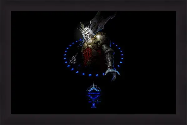 Картина в раме - Diablo III Картина в раме - Diablo III