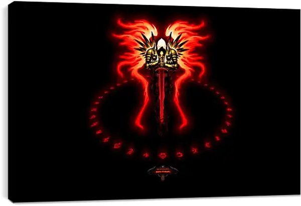 Постер на подрамнике - Diablo III Постер на подрамнике - Diablo III