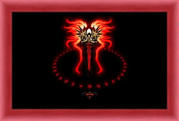 Картина в раме - Diablo III Картина в раме - Diablo III