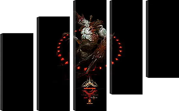 Модульная картина - Diablo III Модульная картина - Diablo III