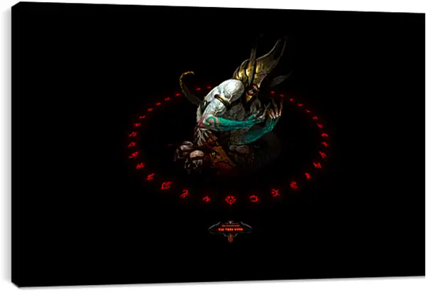 Постер на подрамнике - Diablo III Постер на подрамнике - Diablo III