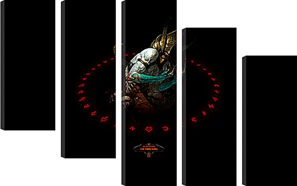 Модульная картина - Diablo III Модульная картина - Diablo III