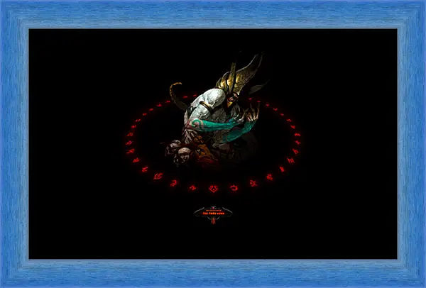 Картина в раме - Diablo III Картина в раме - Diablo III
