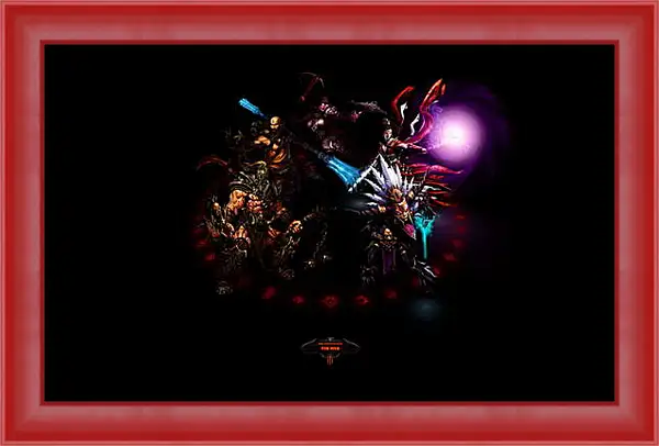 Картина в раме - Diablo III Картина в раме - Diablo III