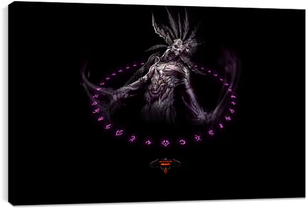 Постер на подрамнике - Diablo III Постер на подрамнике - Diablo III