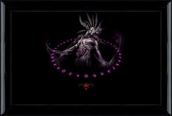 Картина в раме - Diablo III Картина в раме - Diablo III