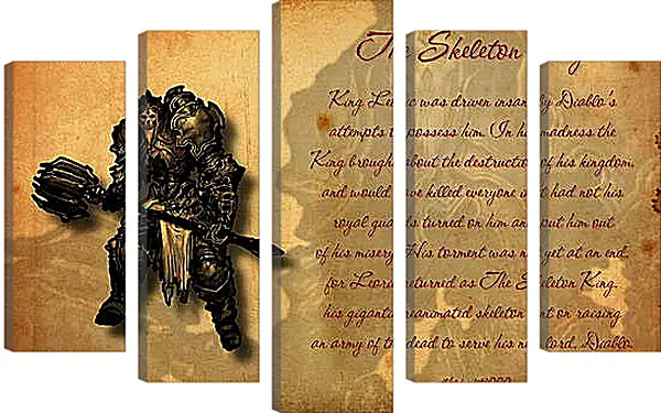 Модульная картина - Diablo III Модульная картина - Diablo III