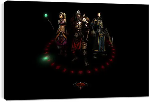 Постер на подрамнике - Diablo III Постер на подрамнике - Diablo III