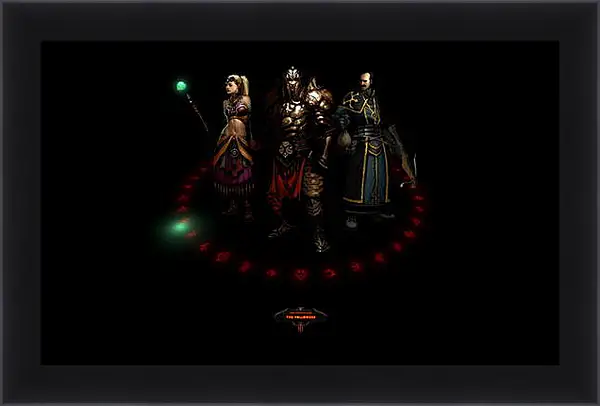 Картина в раме - Diablo III Картина в раме - Diablo III