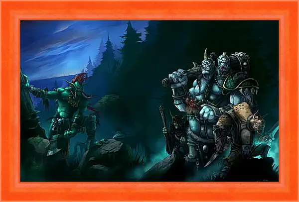 Картина в раме - World Of Warcraft Картина в раме - World Of Warcraft