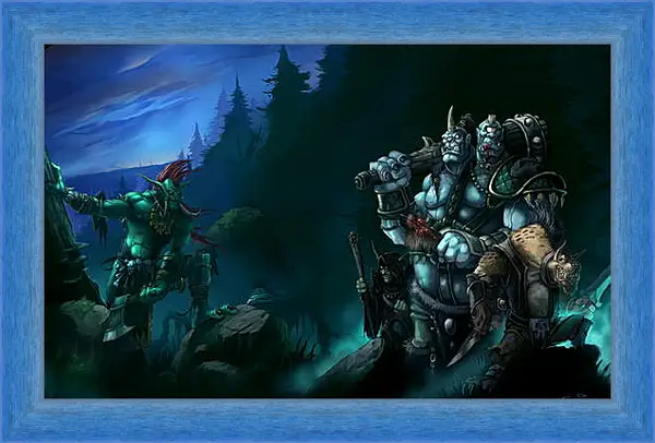 Картина в раме - World Of Warcraft Картина в раме - World Of Warcraft