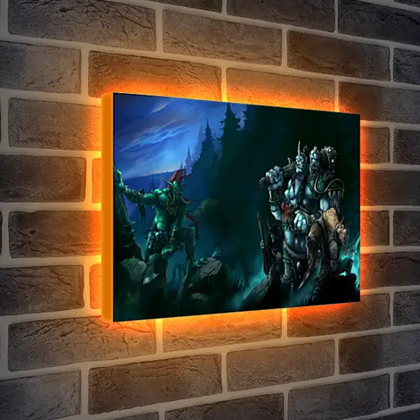 Лайтбокс световая панель - World Of Warcraft Лайтбокс световая панель - World Of Warcraft
