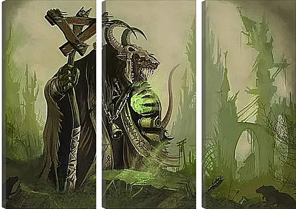 Модульная картина - Warhammer Модульная картина - Warhammer