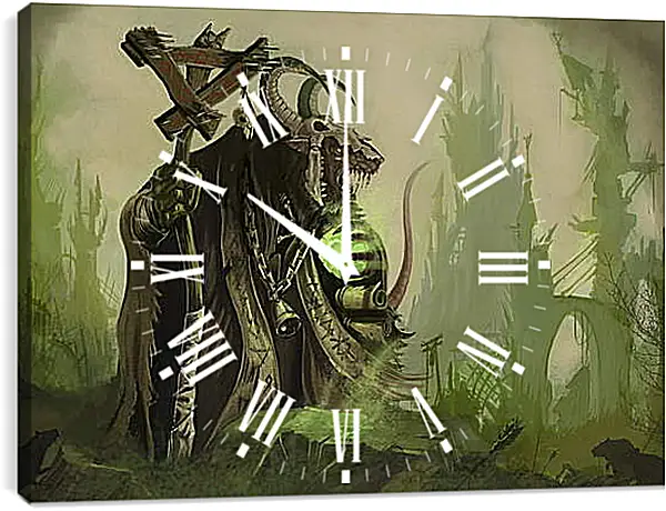 Часы картина - Warhammer Часы картина - Warhammer
