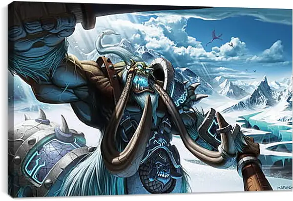 Постер на подрамнике - World Of Warcraft Постер на подрамнике - World Of Warcraft