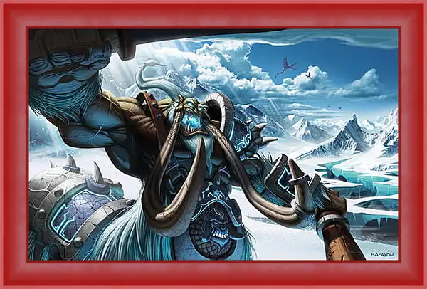 Картина в раме - World Of Warcraft Картина в раме - World Of Warcraft