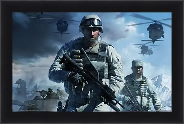 Картина в раме - Battlefield: Bad Company 2 Картина в раме - Battlefield: Bad Company 2