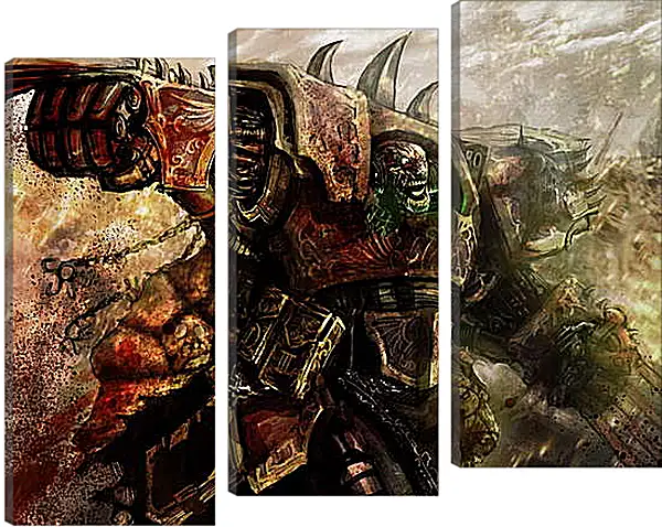 Модульная картина - Warhammer Модульная картина - Warhammer