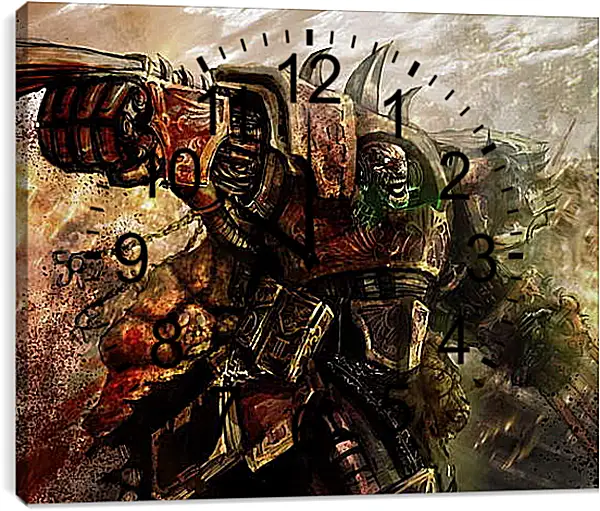 Часы картина - Warhammer Часы картина - Warhammer