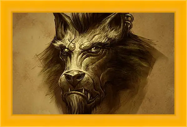 Картина в раме - World Of Warcraft Картина в раме - World Of Warcraft