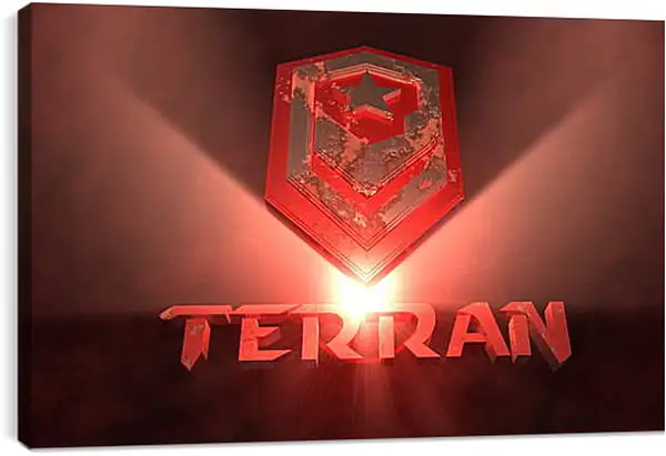 Постер на подрамнике - Starcraft Постер на подрамнике - Starcraft