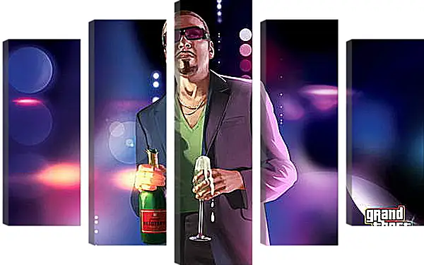 Модульная картина - Grand Theft Auto: Ballad Of Gay Tony Модульная картина - Grand Theft Auto: Ballad Of Gay Tony