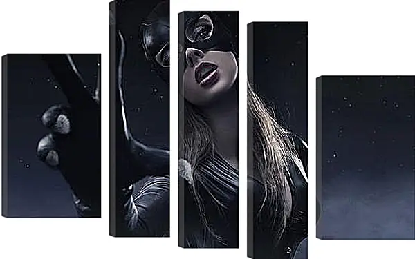 Модульная картина - Женщина кошка (Catwoman) Модульная картина - Женщина кошка (Catwoman)