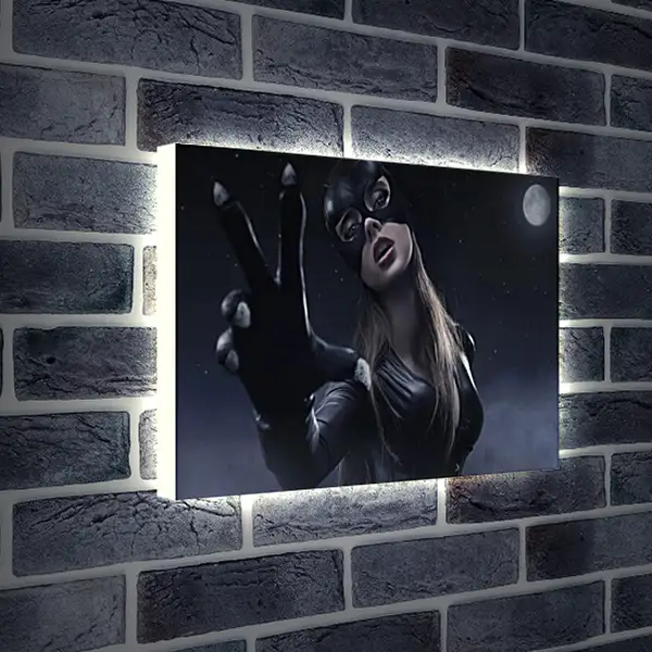 Лайтбокс световая панель - Женщина кошка (Catwoman) Лайтбокс световая панель - Женщина кошка (Catwoman)