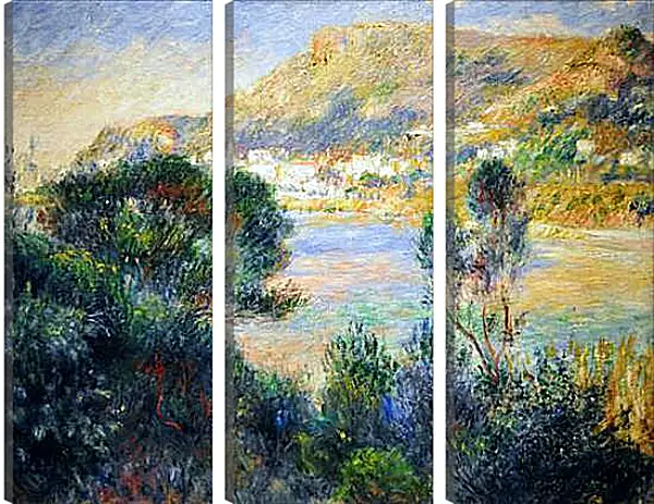 Модульная картина - View From Cap Martin of Monte Carlo Модульная картина - View From Cap Martin of Monte Carlo