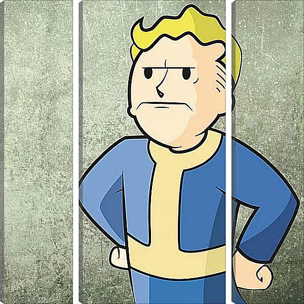 Модульная картина - Fallout Модульная картина - Fallout