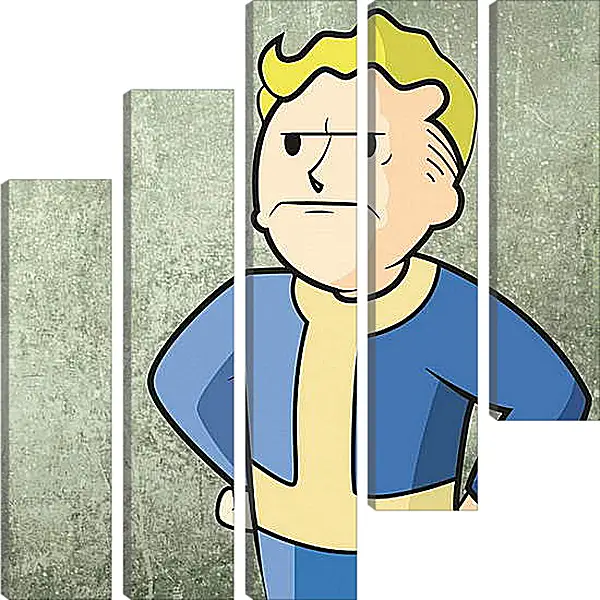Модульная картина - Fallout Модульная картина - Fallout